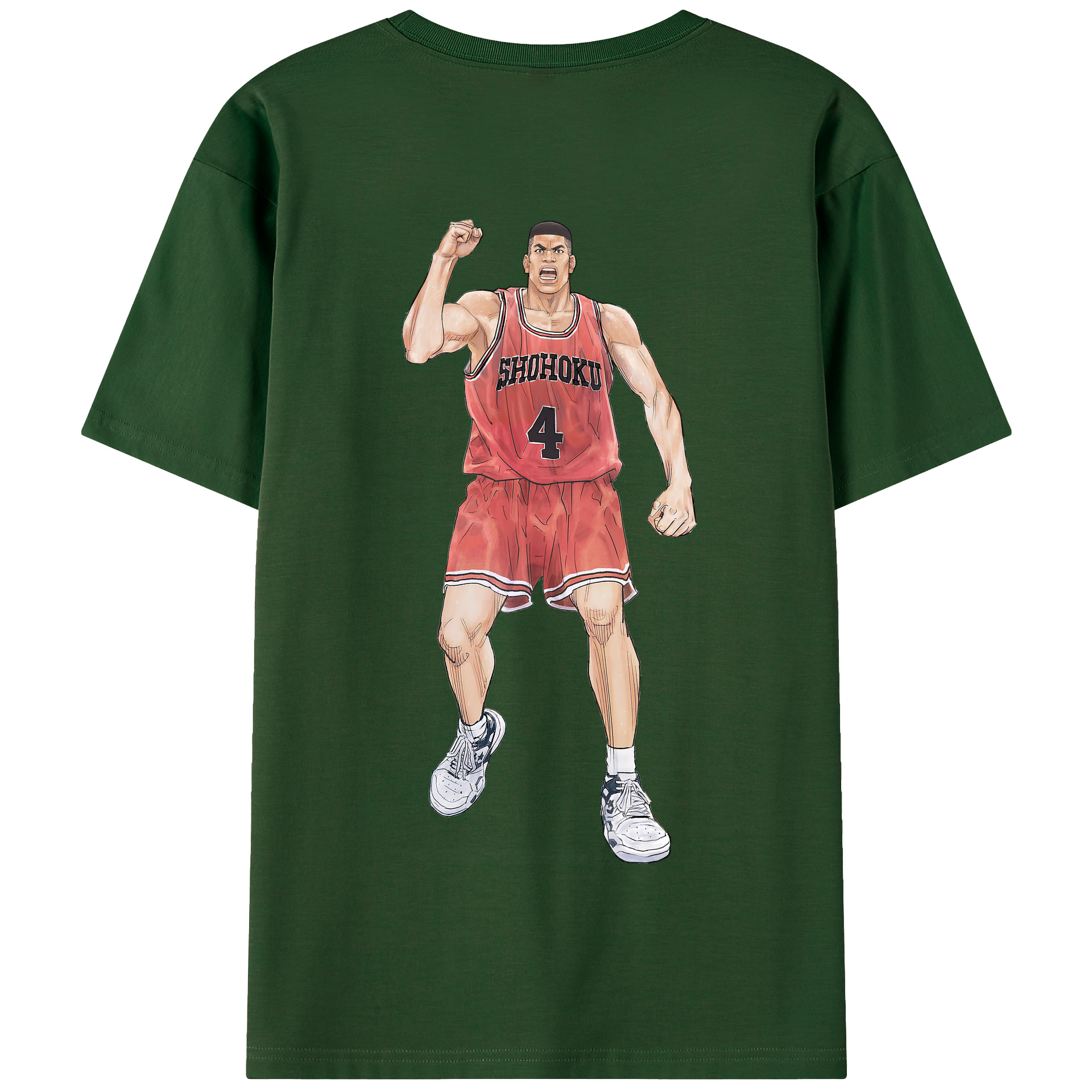 （画像用） SLAM DUNK／スラムダンク 綿100％半袖Tシャツ（背面プリント）
